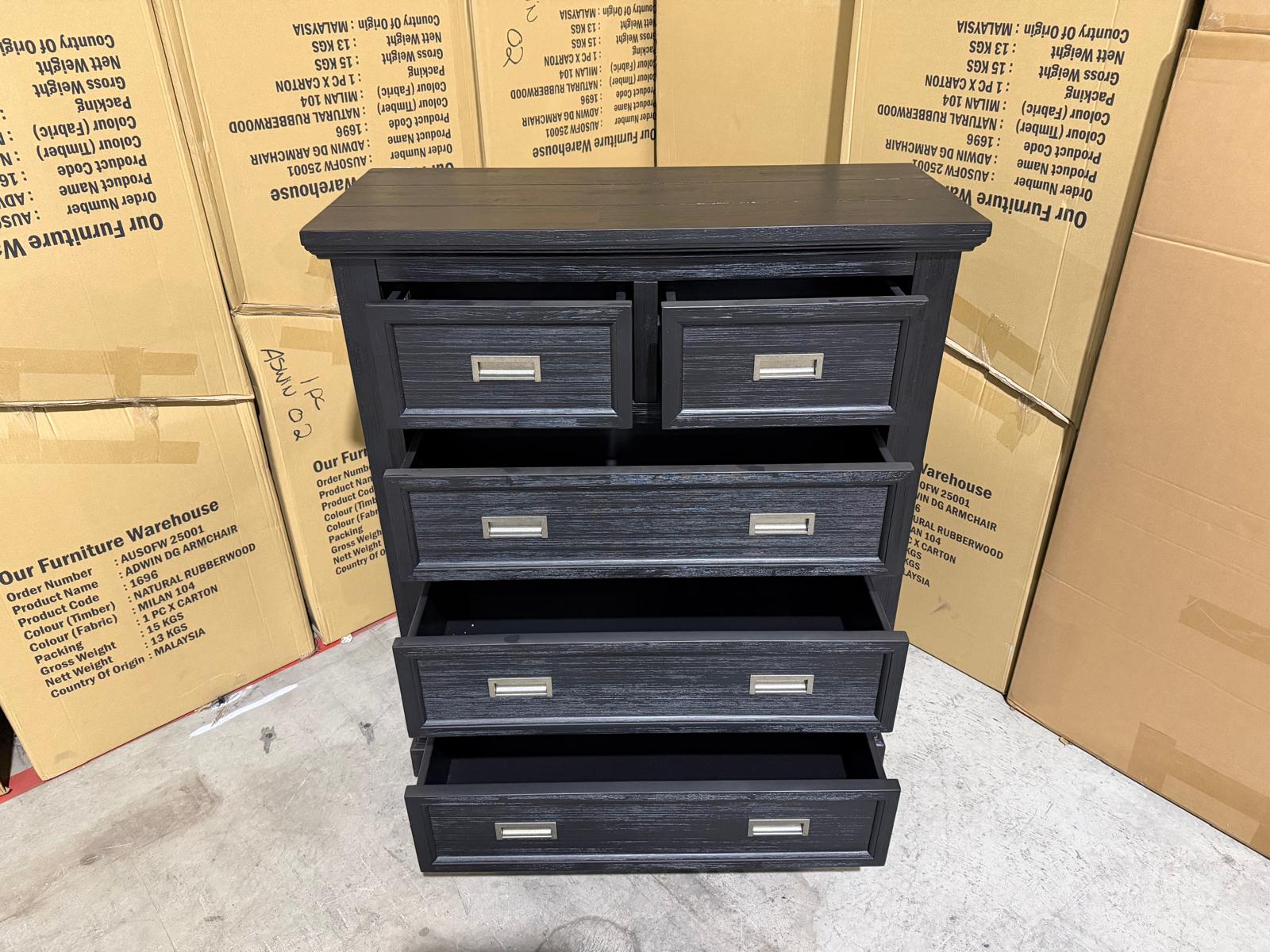 Calloway Tallboy in Black finish