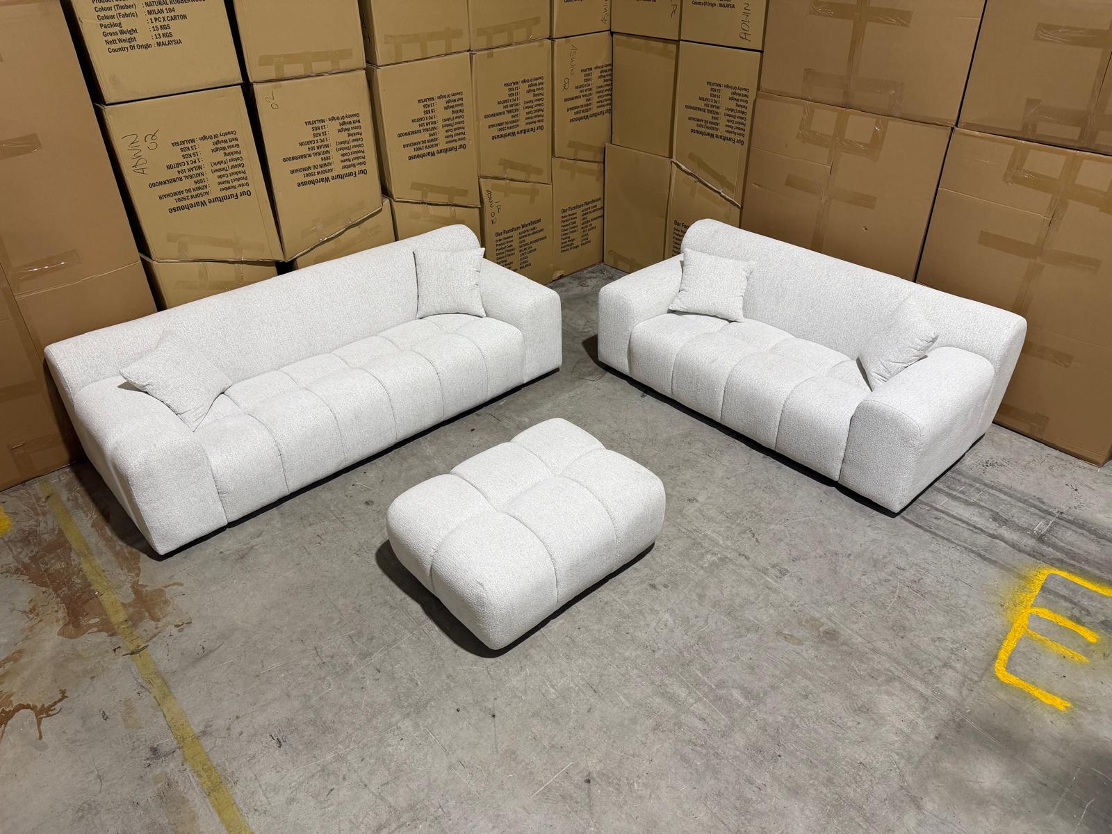 Bobbi Lounge 3 + 2 In Naturual