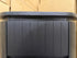 Athena ripple bed side chest in shadow black finish