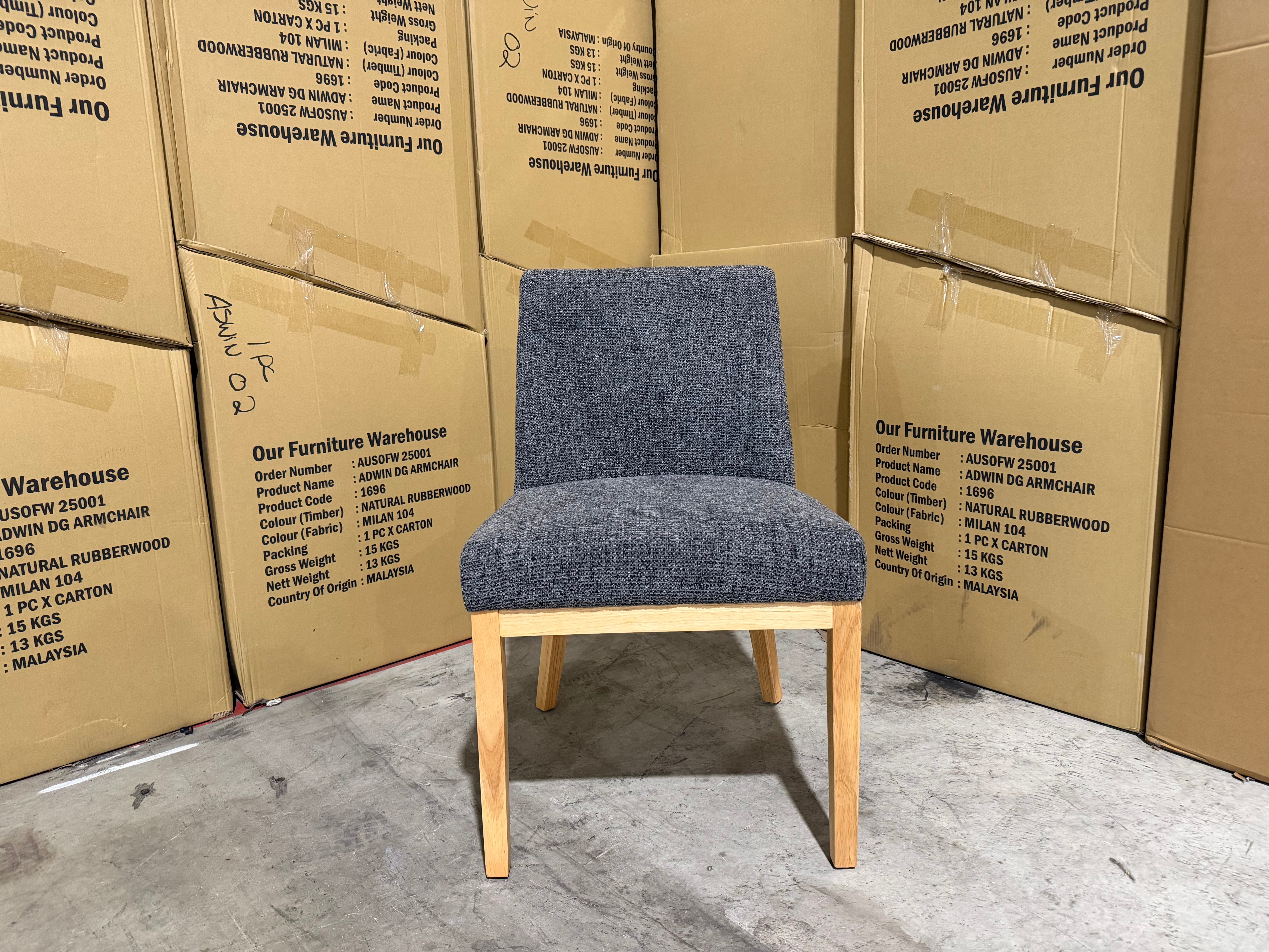 Mitcham 7 Piece Dining Setting With Ginko Chairs