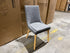 Milano Dining Chair Dark Grey With Oak Colour Leg
