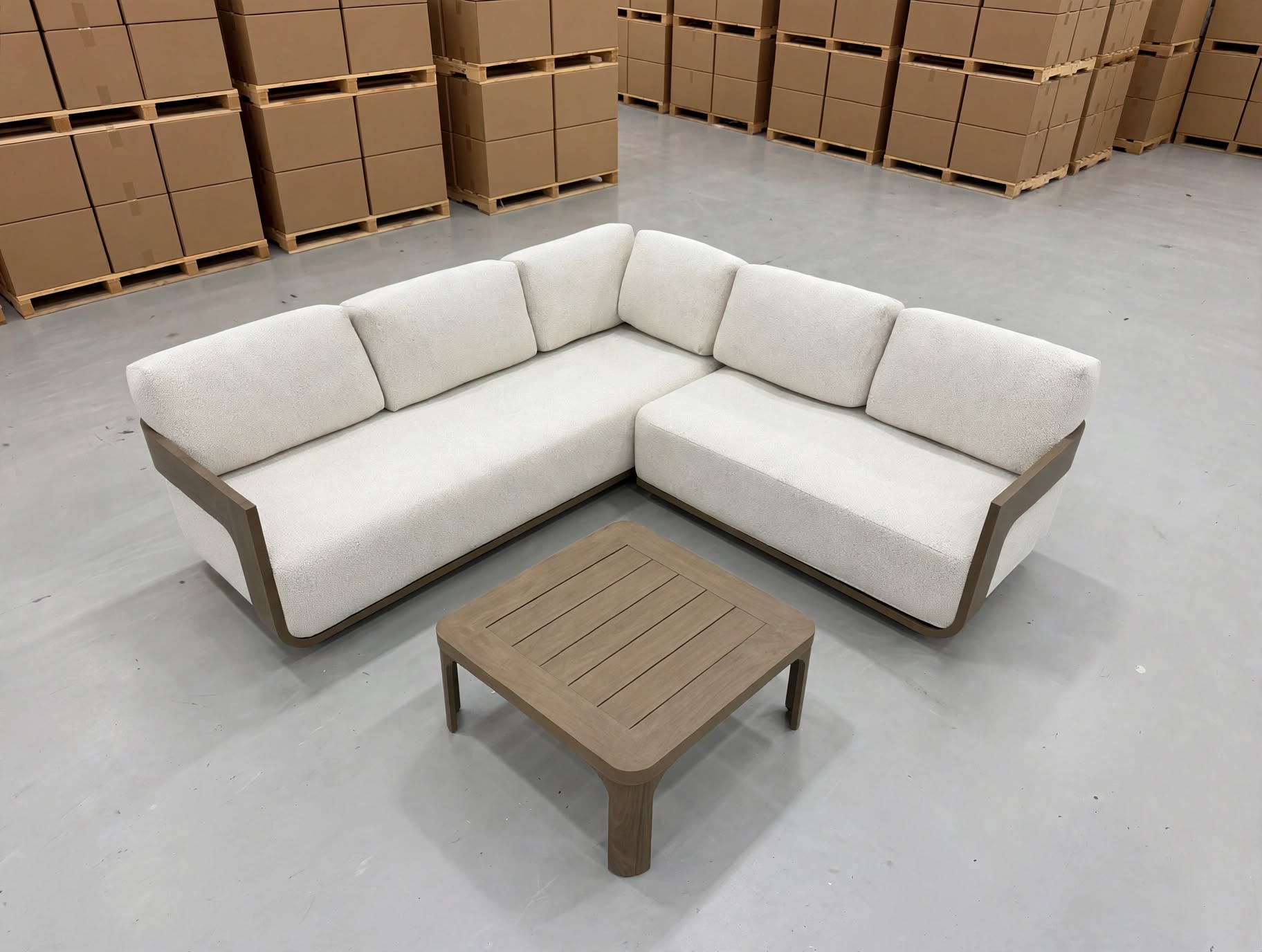 Trinidad Corner Lounge With Coffee Table