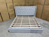 Memphis Super King Bed In Light Grey