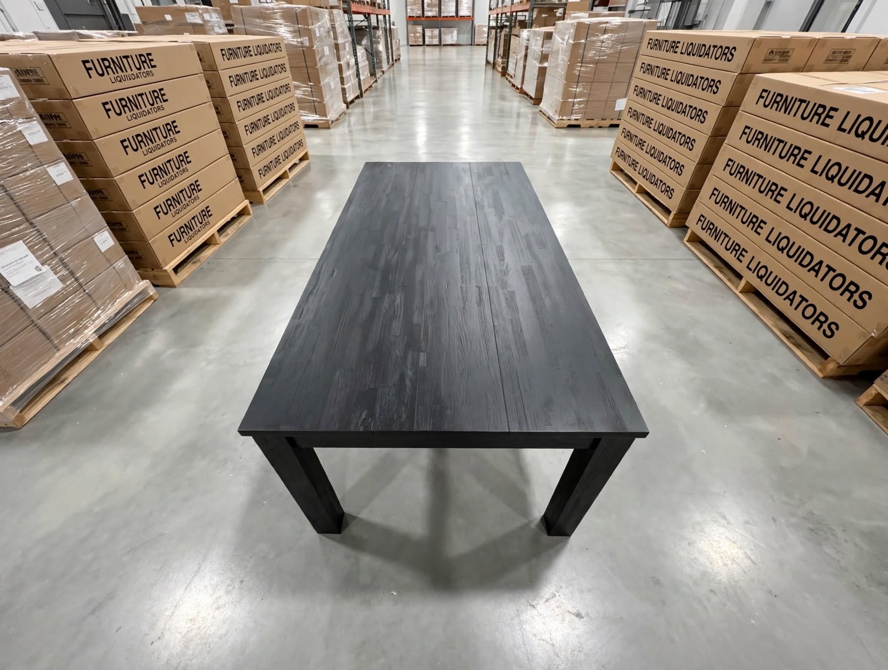 Dark Night 2250 dining table in black prd1003