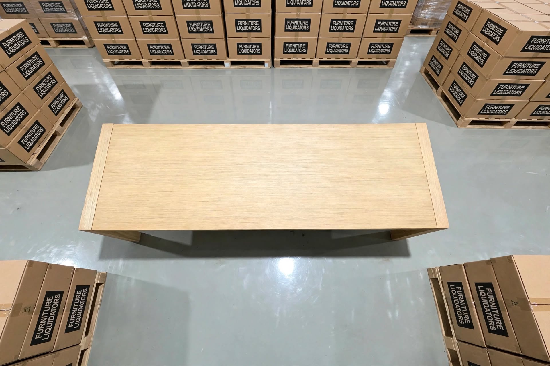 Beachport 2100 Dining Table In Wire Brush Finish