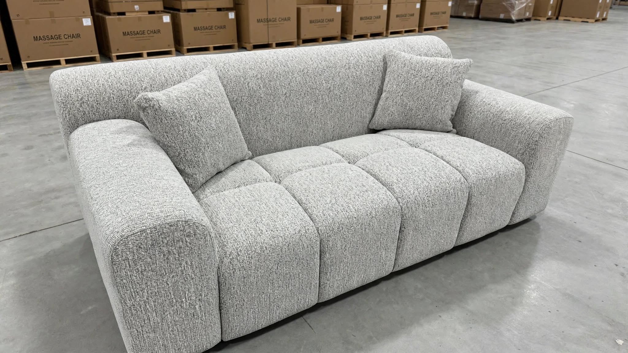 Bobbi 2 Seater Sofa In Grey