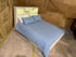 Atlanta King size bed in grey wash finish lift up storage