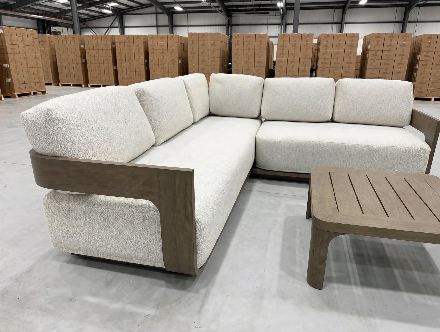 Trinidad Corner Lounge With Coffee Table