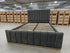 Taya King Size Upholstered Bed With Gas Lift In Share Charcoal