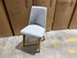 Crystalbrook Dining Chair Mid Grey Fabric