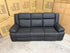 Kenso 3 Seater With Dual Motion Recliners In Soft Rhino Black