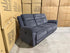 Pilot 3 seater with ELECTRIC Recliners Dark Grey