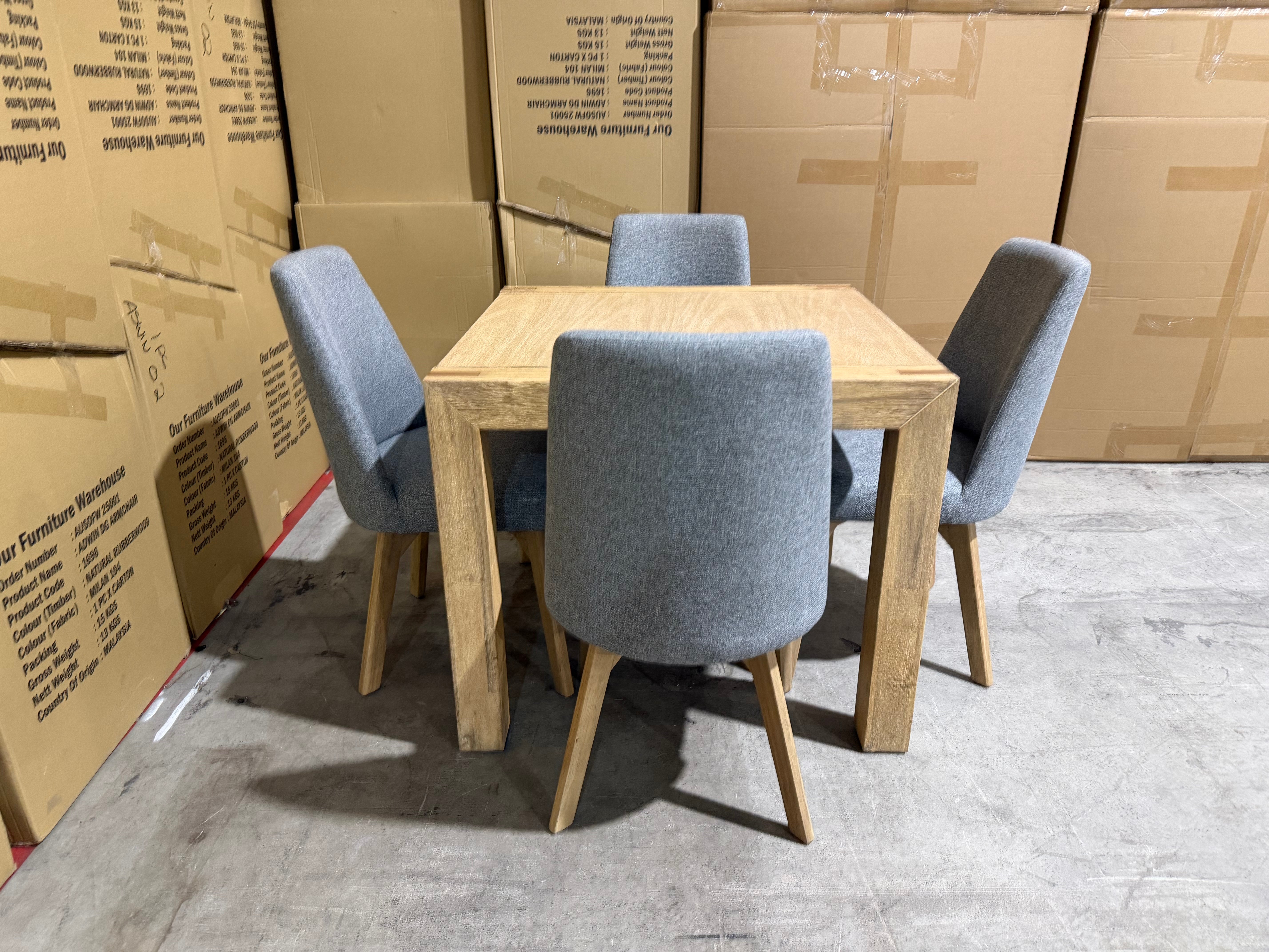 Crystalbrook 5 Piece Dining Suite