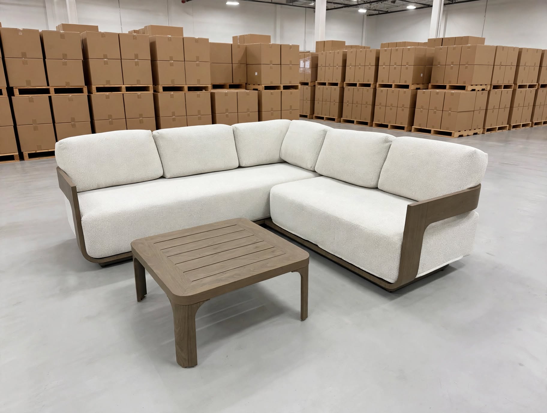 Trinidad Corner Lounge With Coffee Table