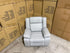 Kenso Single Recliner With Dual Motion In Soft Rhino Light Grey