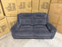 Pilot 2 seater with ELECTRIC Recliners Dark Grey