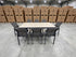 Imperial 9 Pce outdoor Setting 1 X Extension Dining Table + 8 Chairs In Charcoal