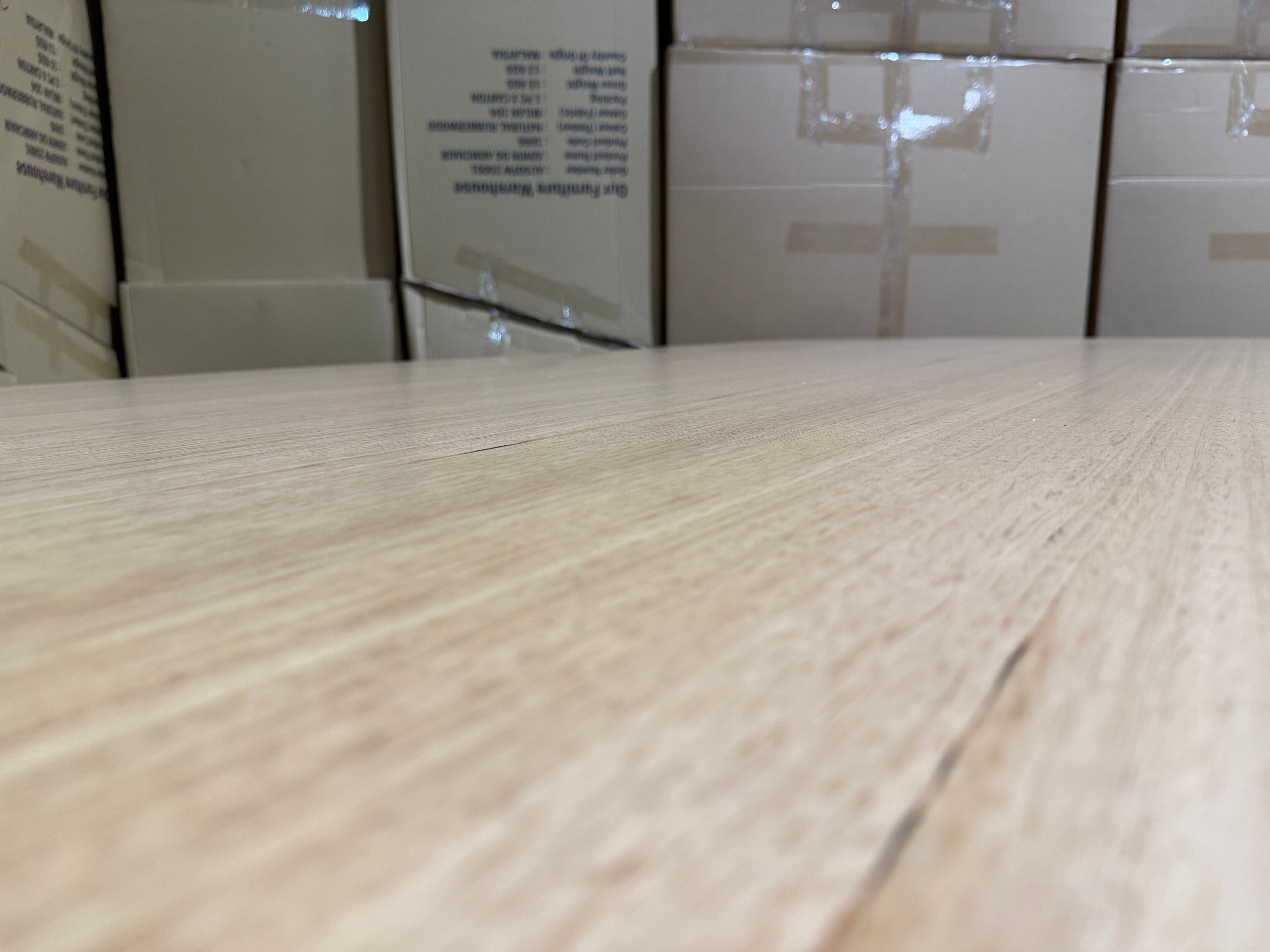 Mitcham 2100 Dining Table in natural Tassie Oak Dining Range