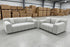 Bobbi 3+2+ Ottoman In Grey