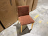 Alexa Dining Chair Rust Upholstery