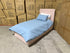 Stuart Single bed in Blush Pink