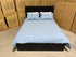 Portugal king size bed black finish