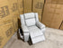 Kenso Single Recliner With Dual Motion In Soft Rhino Light Grey