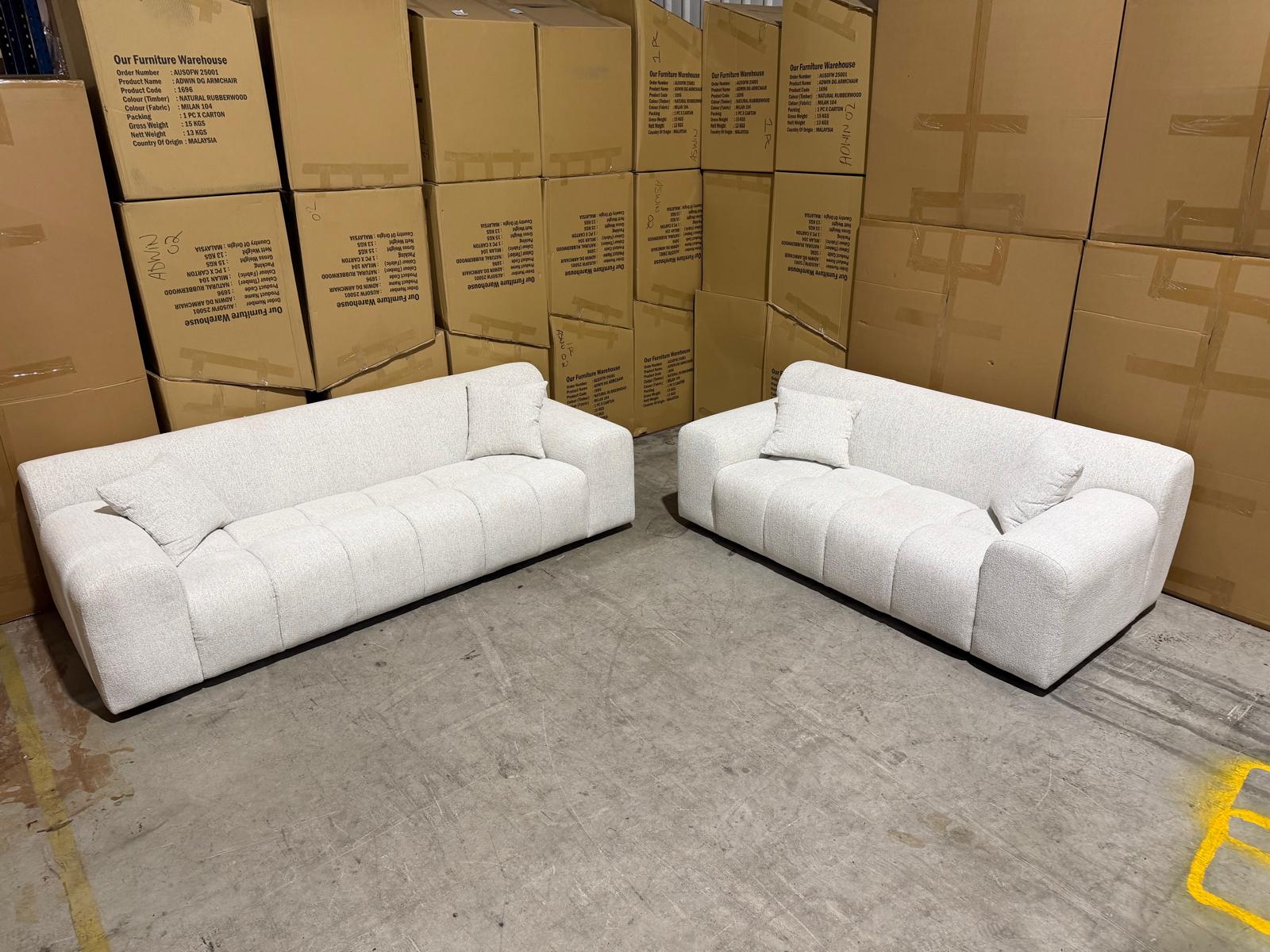 Bobbi Lounge 3 + 2 In Naturual