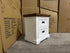 Hamptons bedside chest two tone finish