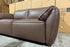 Sapphire 3 Seater Sofa In Brown Leather