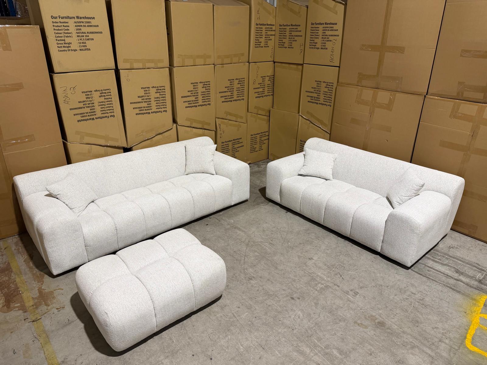 Bobbi Lounge 3 + 2 In Naturual