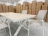 Imperial 9pce Outdoor Setting with Extension Dining Table & 8 Chairs in White