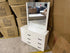 Atlanta dressing table inc mirros in grey wash finish