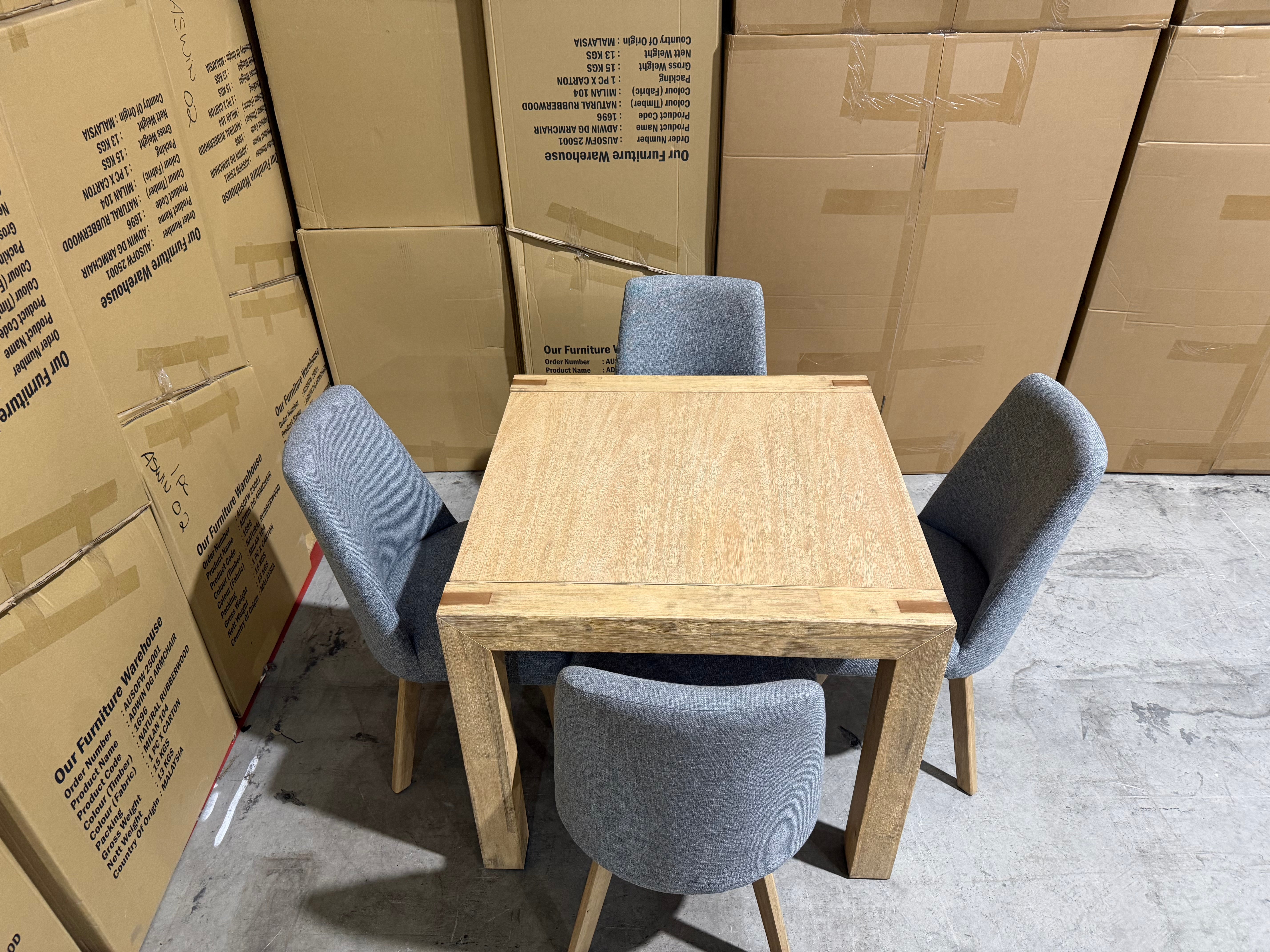 Crystalbrook 5 Piece Dining Suite