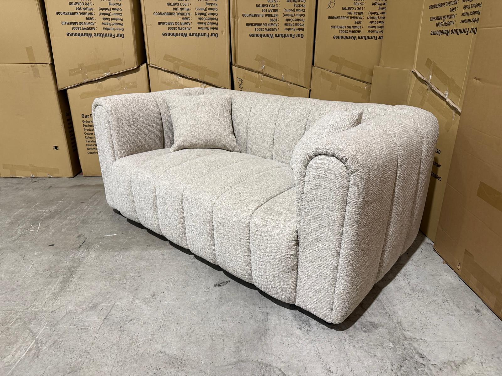 Estella 2 Seater Sofa With Scatter Cushions