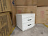Atlanta bed side chest in grey wash finish