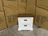 Hamptons bedside chest two tone finish