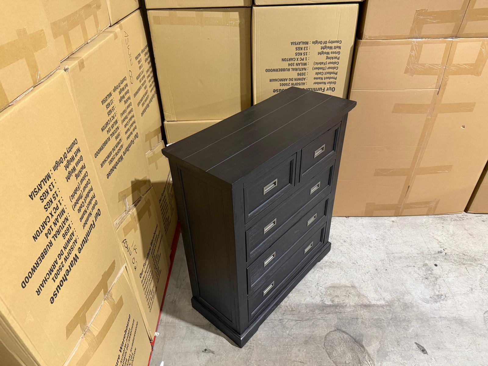 Calloway Tallboy in Black finish