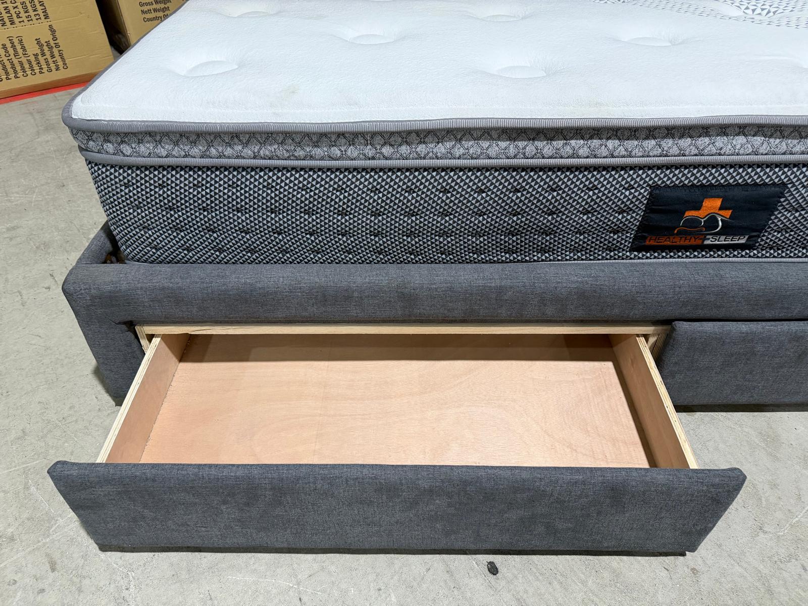 Portand Super King Bed & Mattress Package