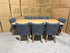Mitcham Dining Range 2400 9 PCE Set with Tobago Chair Charcoal