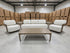 Trinidad 4pce Outdoor Lounge 3 seat 2x Chairs & Coffee Table