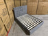 Stuart Double Bed in Light Grey