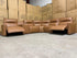 Rogers 6pce Modular Lounge Dual Motor Electric Recliners (Tan)