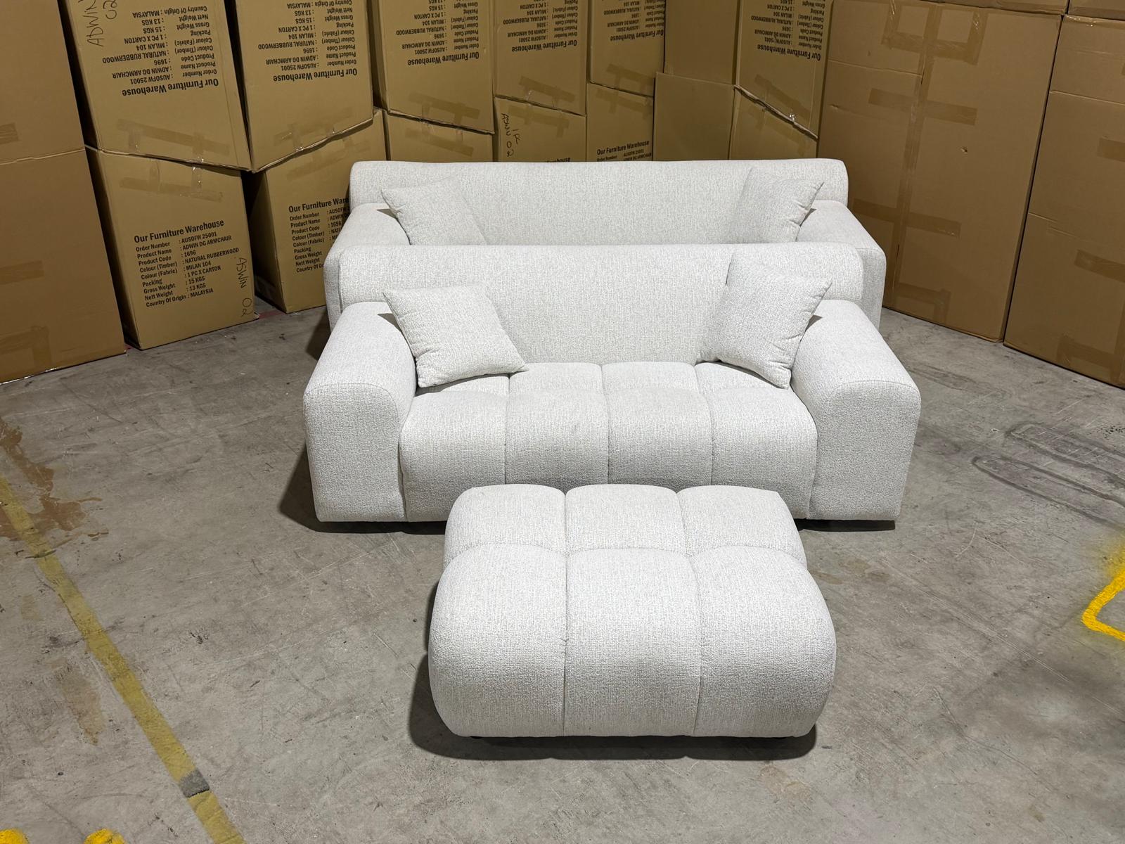 Bobbi Lounge 3 + 2 In Naturual