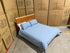 Highland queen size bed in blackwood