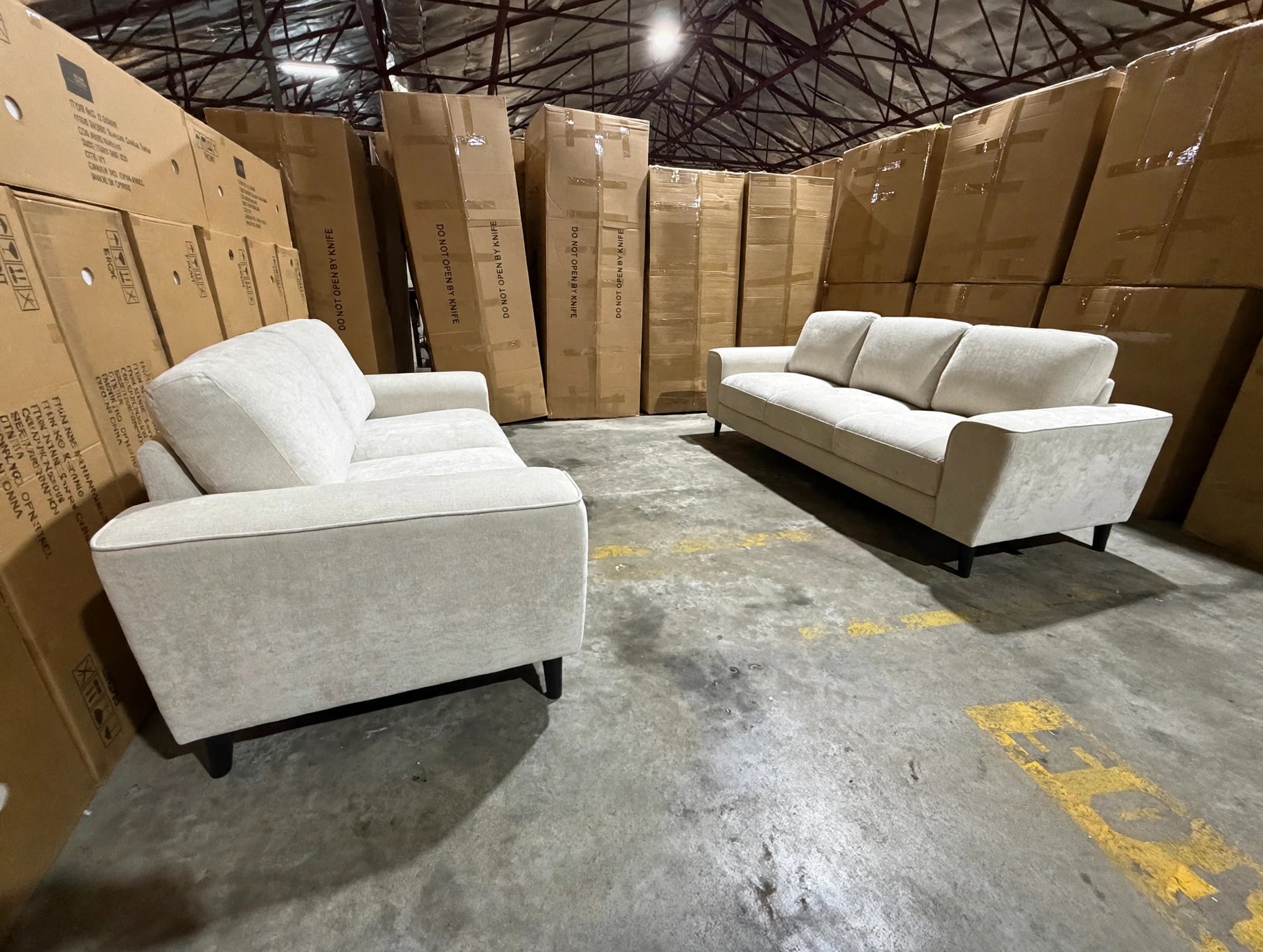 Sophia 3+2 Sofa Package In Wheat