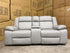 Kenso 2 Seater With Dual Recliners In Soft Rhino Light Grey