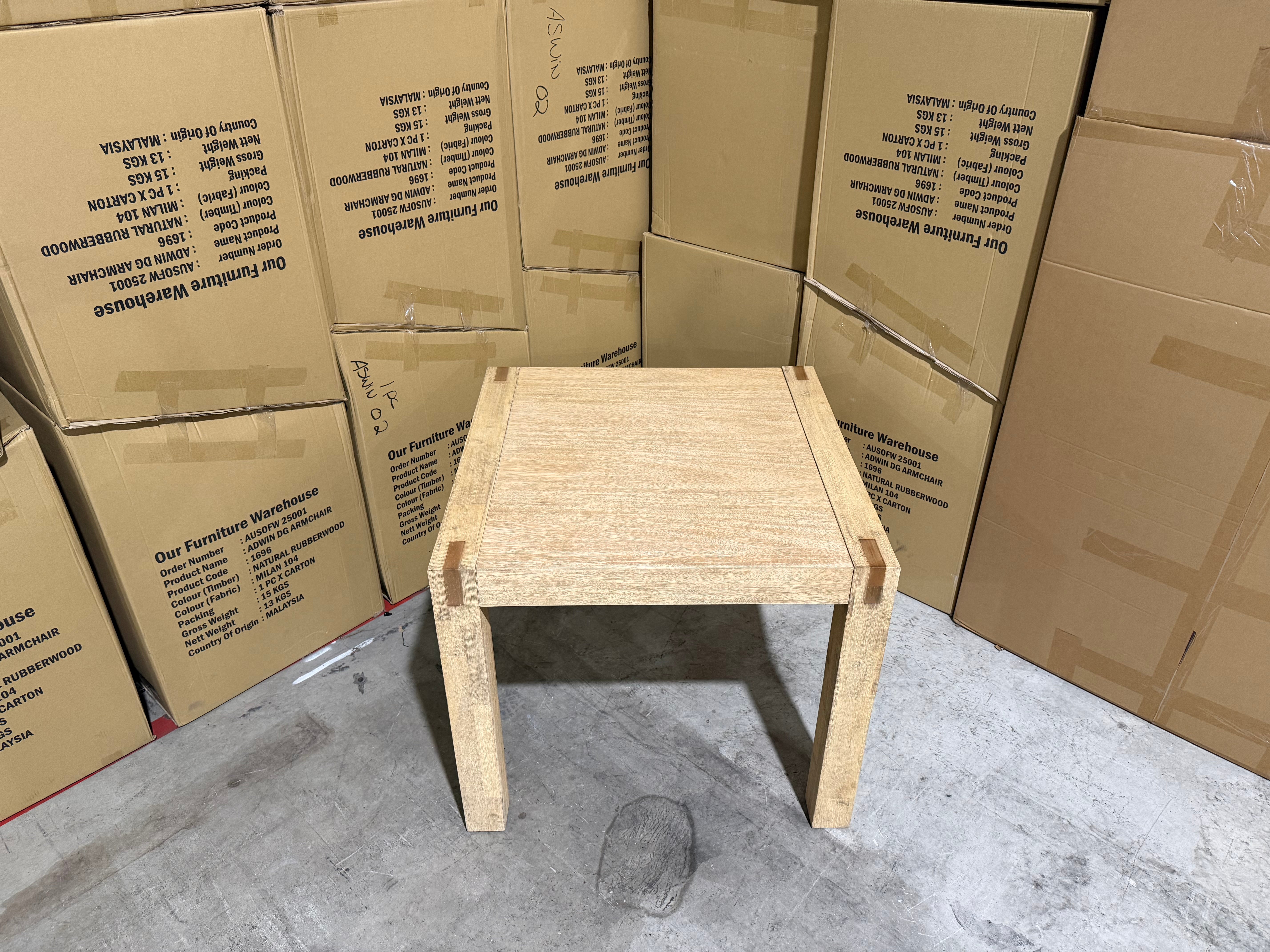 Crystalbrook 900x900 dining table acacia table