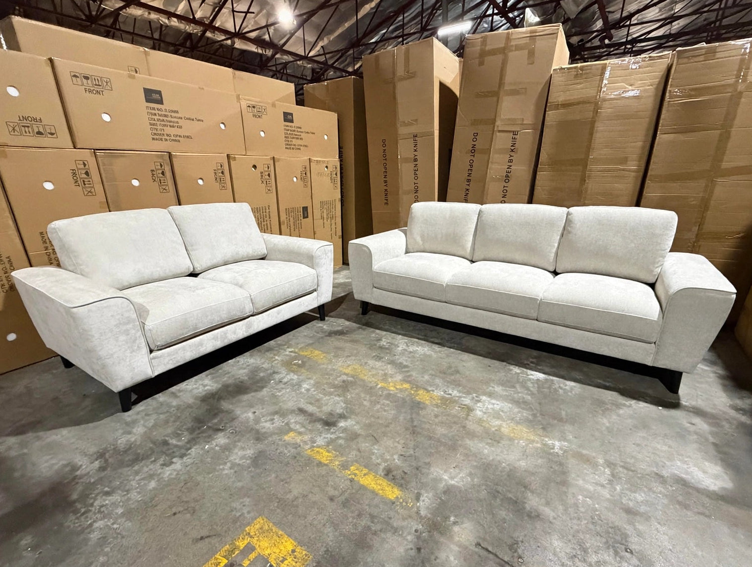 Sophia 3+2 Sofa Package In Wheat