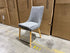 Milano Dining Chair Dark Grey With Oak Colour Leg